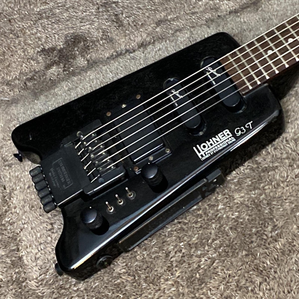 HOHNER by STEINBERGER G3T ヘッドレスギター EMG Hohner G3T Electric Guitar Black Used with Soft Case | eBay