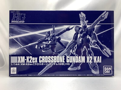 BANDAI HG Gundam 1/144 XM-X2ex Crossbone Gundam X2 Kai Plastic