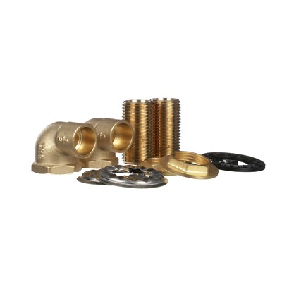 Component Hardware Wall Mount Faucet Mounting Kit-1/2'', KN40-1000, New