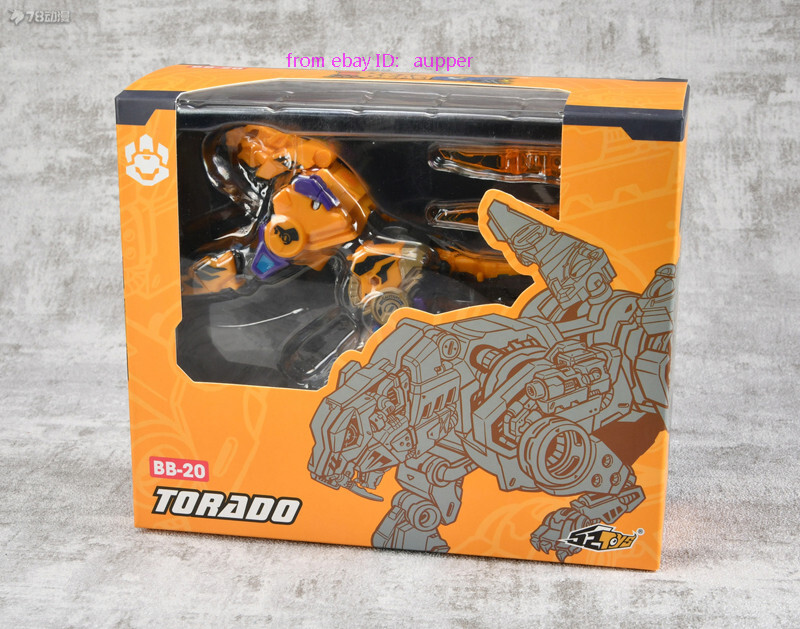 52toys Beastbox Greater Claws Tribe Bb-20 Torado Action Figure In