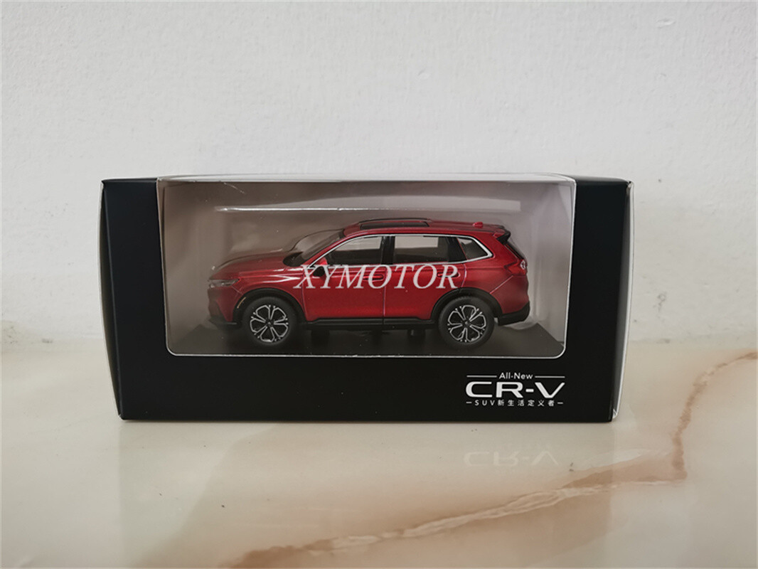 NEW 1/43 Honda CRV CR-V 2023 SUV Diecast Metal Model Car Red Toys