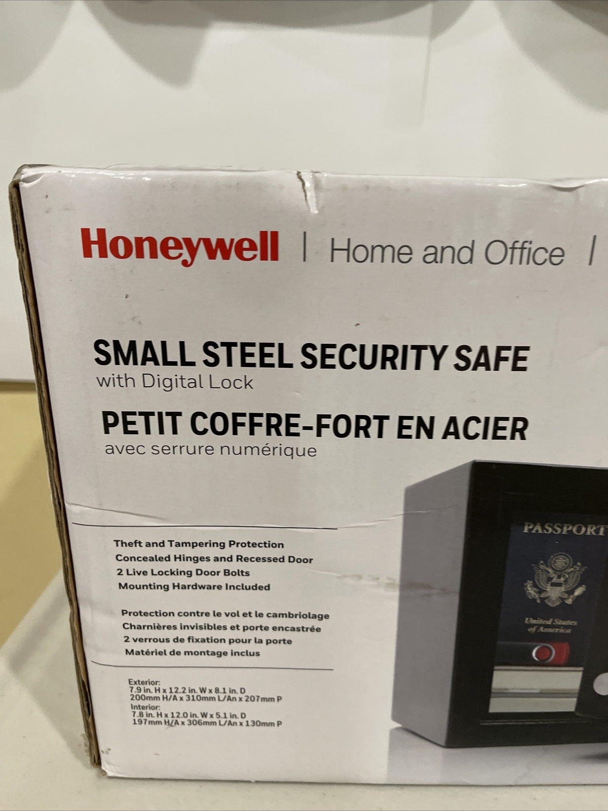 Honeywell 5101 Steel Security Safe HotelStyle Digital Lock 0.27Cubic