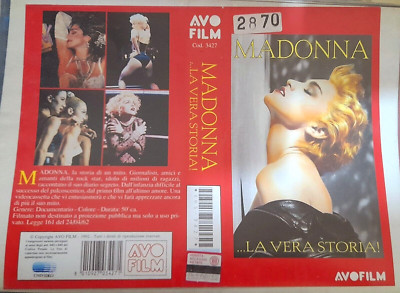 MADONNA ...DIE WAHRE GESCHICHTE (AVOFILM - 1992 ) # VHS - Ex Nolo - KOMPLETT #