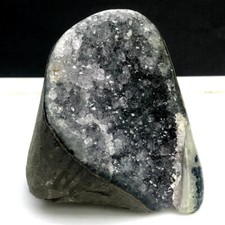 390G Natural Amethyst geode Cluster Crystal Mineral Specimen Energy Healing
