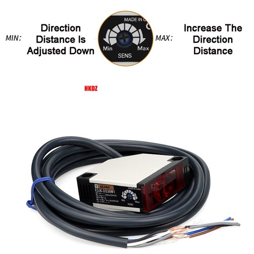 E3JK-R4M1/DS30M1/5DM1 Sensor 90-240VAC Specular Reflection Photoelectric Switch - Picture 5 of 20