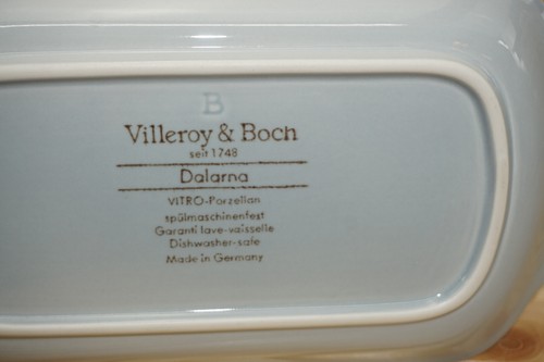 Villeroy & Boch Dalarna Quarter 1/4 lb Butter Tray, 9 1.4" x 4 7/8" (S4) - Picture 6 of 6