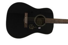 RAY LAMONTAGNE SIGNED AUTOGRAPH FS ACOUSTIC GUITAR - TROUBLE, SUPERNOVA W/ PSA