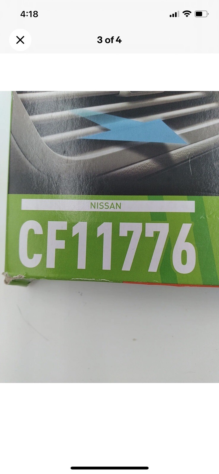 FRAM Fresh Breeze Cabin Air Filter Replacement for Car CF11776 Brand