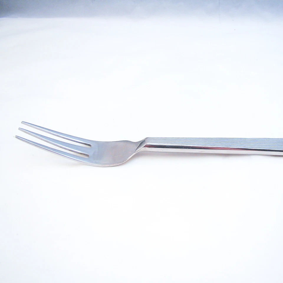 Retroneu Stainless Steel Handcrafted FOLIAGE (missing black) Dinner Fork - Image 2 of 4