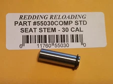 55030 REDDING STANDARD COMPETITION SEATING DIE STEM 7.62MM 30 CAL - BRAND NEW