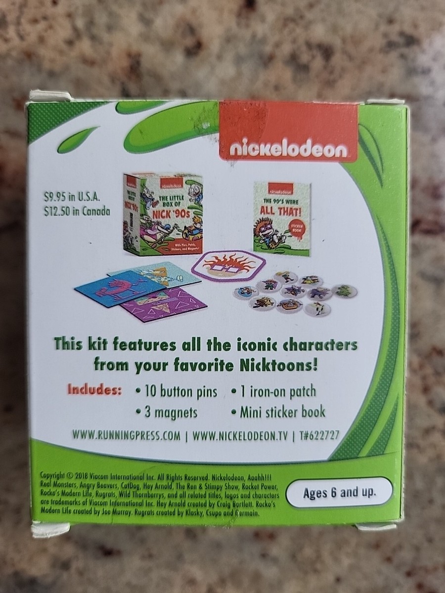 The Little Box Of Nick '90S Running Press Nickelodeon TV Cartoons