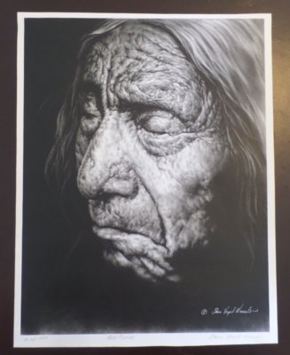 #ad RED CLOUD Lakota Native American Chief Signed amp; Numbered Print Sani Vogel Nowels $39.95