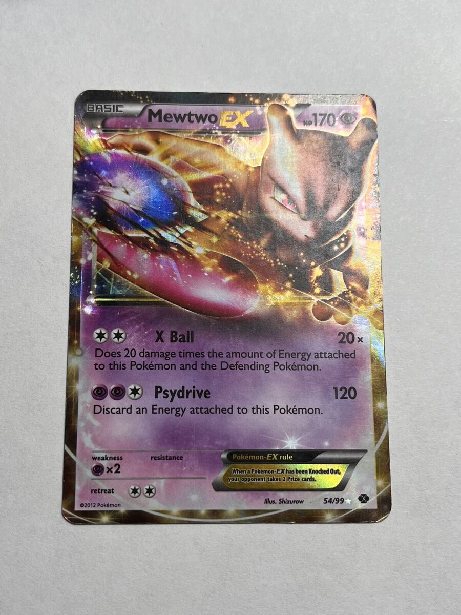 Mewtwo EX - 54/99 - Ultra Rare Holo - Next Destinies - EXC Mewtwo EX - 54/99 - Ultra Rare Holo - Next Destinies - EXC
