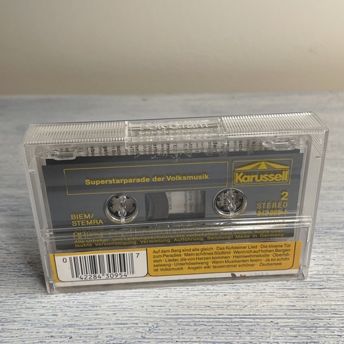 Starparade Volksmusik (Cassette Tape, 1989) Tirol Innsbruck Austrian Folk Music - Picture 2 of 5