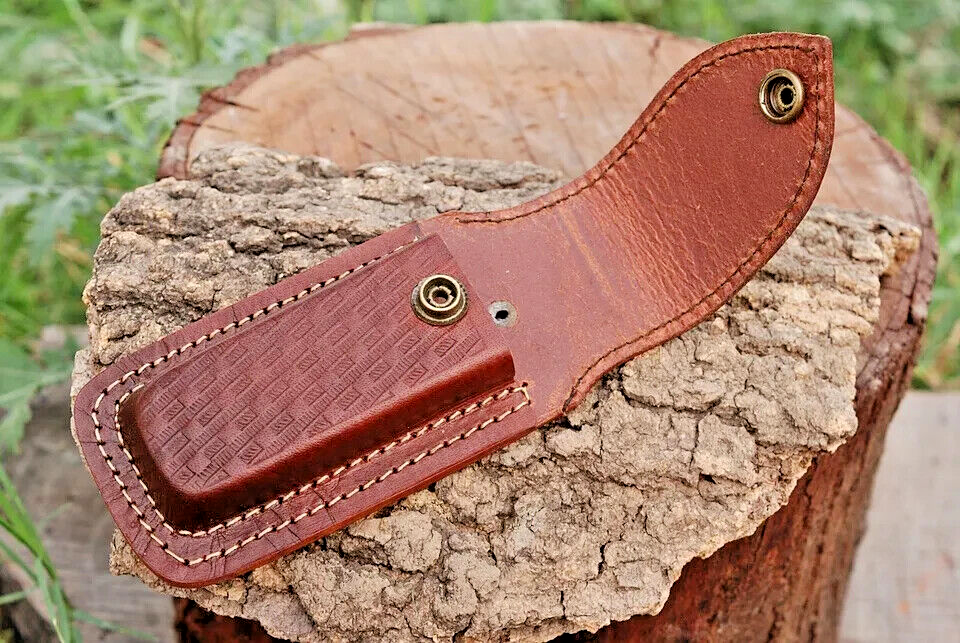 Marrone Scuro  RIYAO Fodero Per Coltello Pieghevole In Vera Pelle Borsa Per Attrezzi Da Cintura Custodia Per~p133033908 - Foto 4