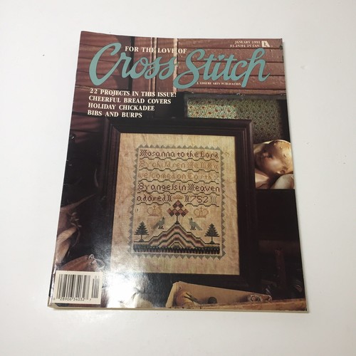 6 For the Love of Cross Stitch Magazines Leisure Arts 1991 - Picture 2 of 6