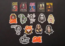 Ozzy Osbourne Vinyl Stickers Black Sabbath Heavy Metal Prince Of Darkness Gothic