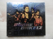 Böhse Onkelz autographs signed CD cover "Dopamine"