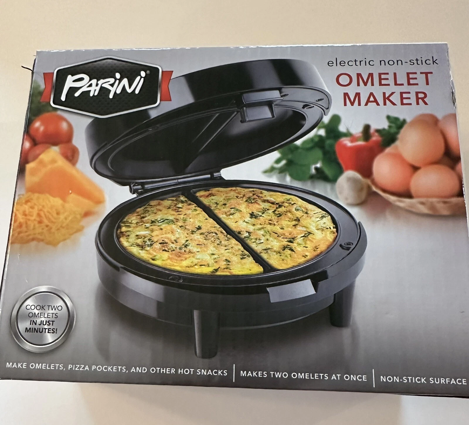 PARINI NON STICK OMELETTE MAKER Breakfast Appliance