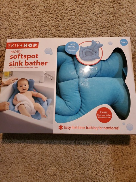 skip hop moby softspot sink bather
