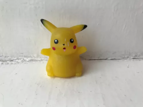 Orignal 5.1cm Pokemon Pikachu Jouet Mini Roller Trotinette Figure NINTENDO 1999