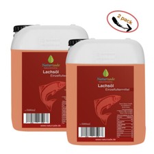 Lachsöl 10 Liter Kanister, Premium Qualität a.Norwegen, Hunde Pferde Barfen