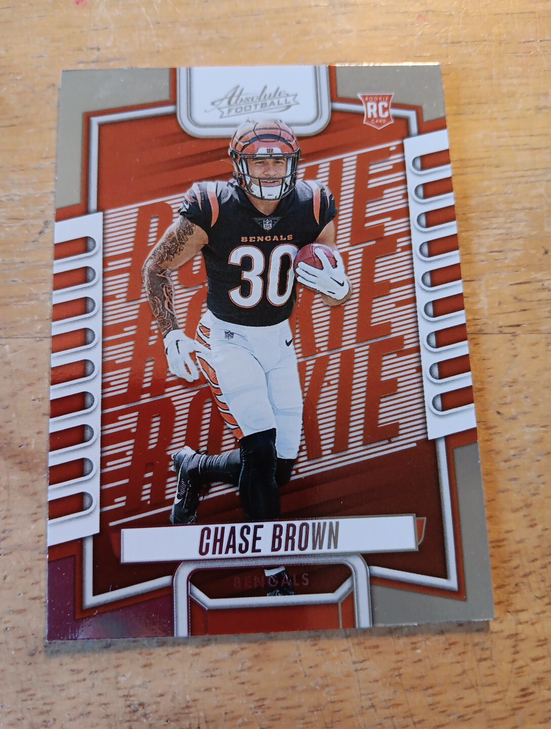 2023 Absolute Base Rookies #142 Chase Brown  - Cincinnati Bengals