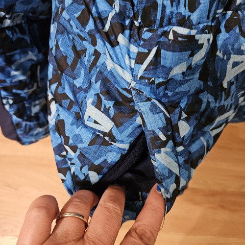Chaqueta de invierno Zero Xposure XL 14/16 azul camuflaje para niño - Imagen 6 de 9