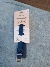 Wild One Dog Collar Small 8-12" Waterproof - Blue