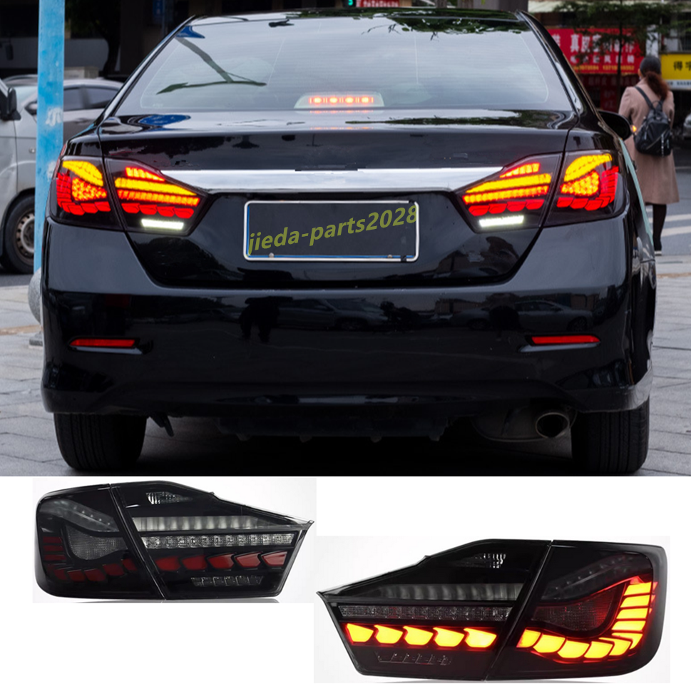Full LED Tail Lights Assembly For 7th Gen Toyota Camry 2012-2014
