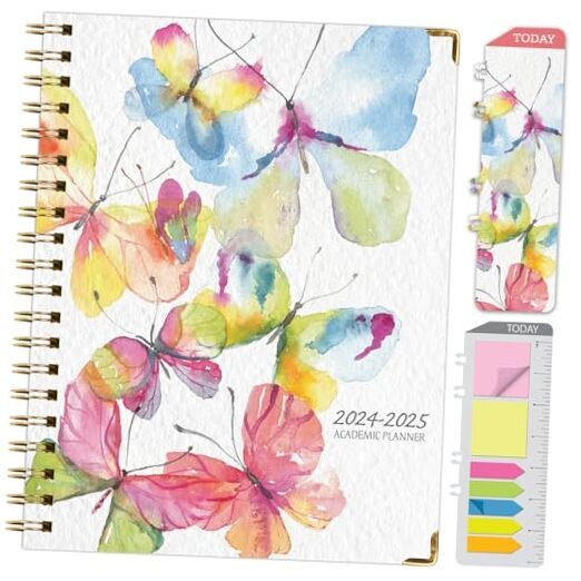 2024-2025 Hardcover Academic Planner – Large 8.5x11 June Start