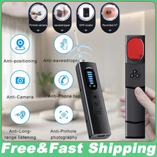 Anti-Spy RF Signal Detector Pinhole Camera GSM Audio Bug Finder Scanner Tracker