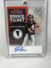 PANINI BRETT FAVRE AUTO 2019 CONTENDERS ROOKIE TICKET CLEAR 10/10 FALCONS SP
