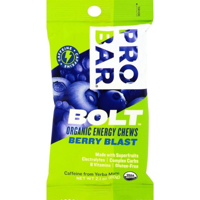 ProbarBerry Bolt Energy Chews, Pack of 12 ( 2.1 oz bars ) eBay