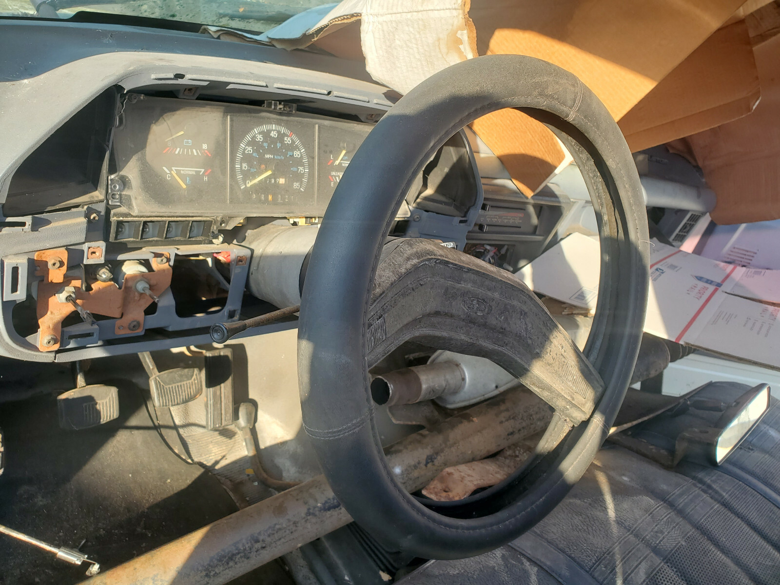 19871991 FORD F150 F250 F350 NONTILT STEERING COLUMN MANUAL FLOOR