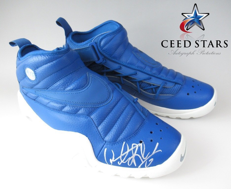 Dennis Rodman Hand Signed Signature Model Basket Ball Shoes W