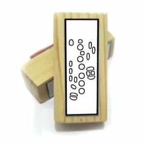 Saxophone Fingering Rubber Stamp and Stamp Pad 