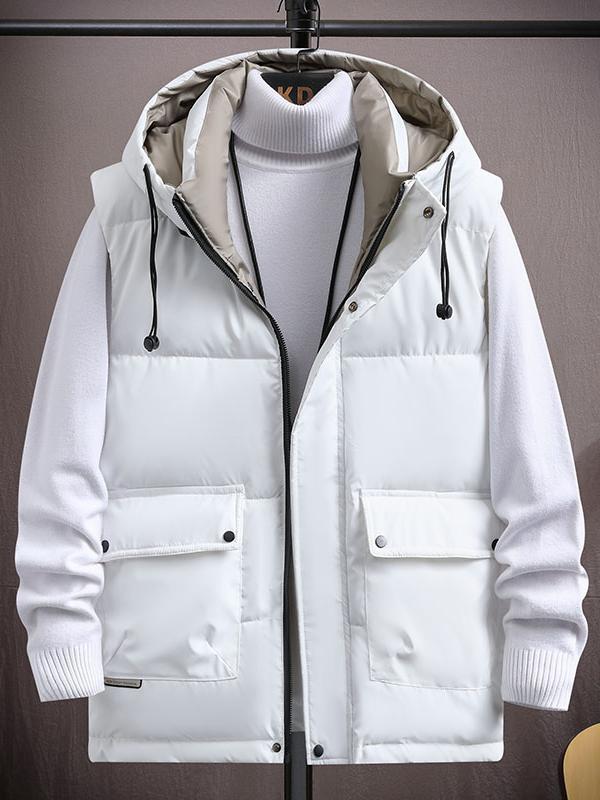 Zegna Thermal vest with padded padded jacket and padded padded jacket
