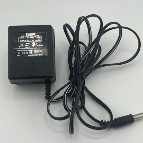 Genuine Canon AC/DC Wall Adapter AD-11III Power Supply 6V 300mA OEM - Picture 1 of 4