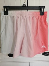 Girls Youth Kids Adidas Shorts NEW Multi Pink Size XL 16