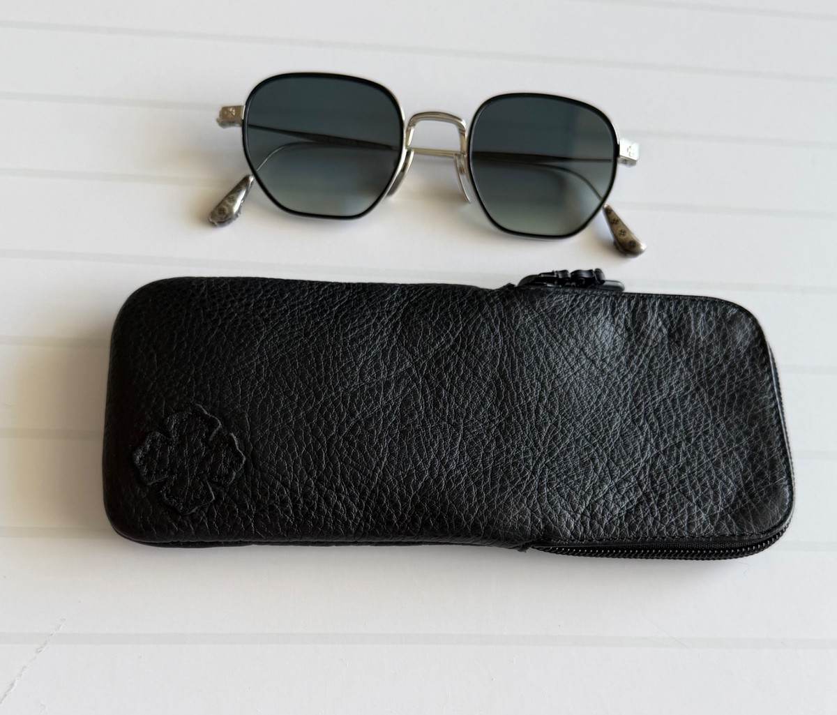 CHROME HEARTS Sunglasses BONE PRONE I 4821/150 SILVER | eBay