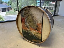 26" Leedy Reliance Bass Drum Vintage 20's 30's