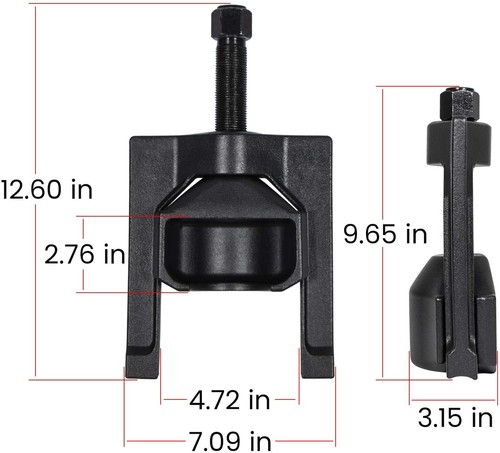 10102 Universal Heavy Duty Truck U Joint Puller +5192 Bearing Cup Installer Tool - Photo 8/16