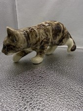 Winstanley Tabby Cat Size2 In Crouching Ready To Pounce Pose