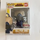 Funko Pop My Hero Academia All For One 647 Fugitive Toys Exclusive Vinyl Figure
