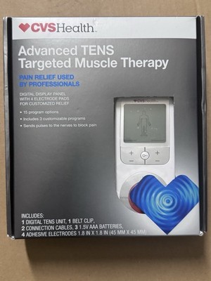 CVS Health Advanced TENS Targeted Muscle Therapy - New In Box