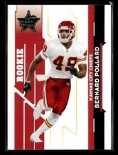 2006 Leaf Rookies & Stars #187 Bernard Pollard #/999 Rookie card. rookie card picture