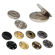 Snap Metal Buttons 50 Pairs 7.5-30mm DIY Sewing Garment