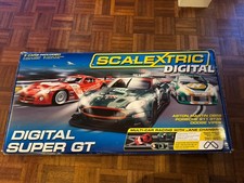 Scalextric Digital Super GT Boxed Set - Aston Martin - Porsche - Dodge - C1201
