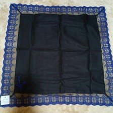 Preview of Moi-meme-Moitie Handkerchief, Holy Cross Lace Handkerchief